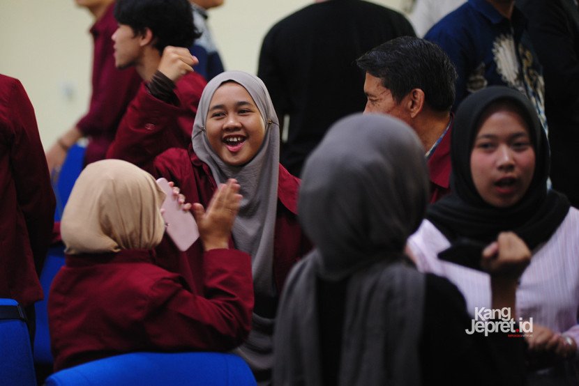 Peserta pelatihan di sela sesi acara