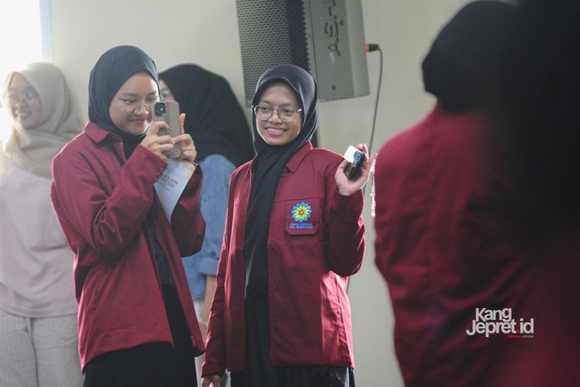 Peserta pelatihan di sela sesi acara